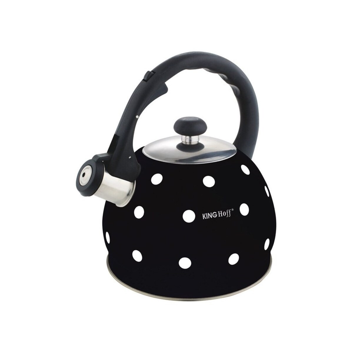 Kinghoff czajnik emaliowany w groszki 2.0l KH1048