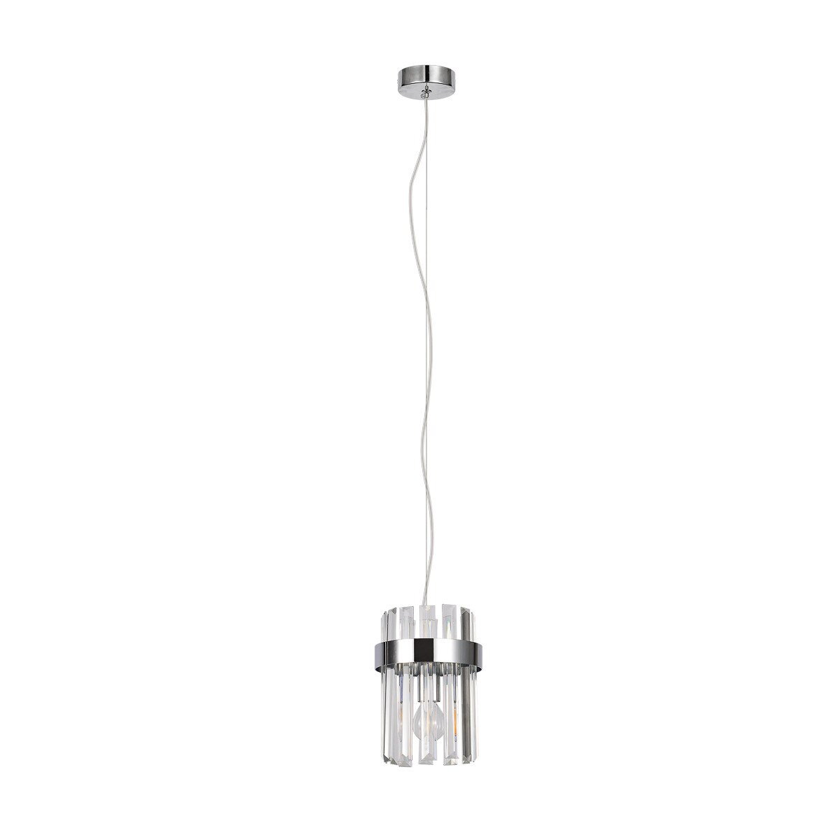 Lampa sufitowa wisząca Light Prestige Vetro transparentny 1 x E14 1 szt.