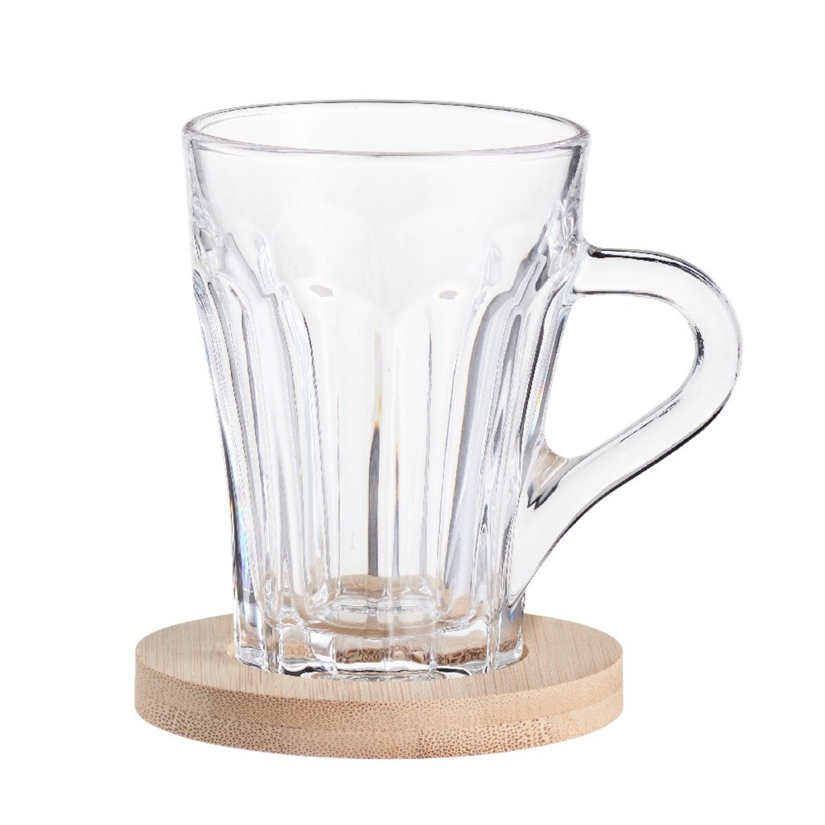 VILLA ITALIA Komplet filiżanek z podstawkami 4 sztuki Zestaw prezentowy TIAGO