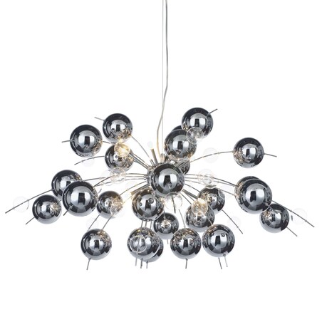 LAMPA wisząca EXPLOSION 7030942 Nave szklana OPRAWA kulki ZWIS bubble bombka chrom