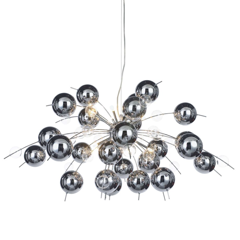 LAMPA wisząca EXPLOSION 7030942 Nave szklana OPRAWA kulki ZWIS bubble bombka chrom