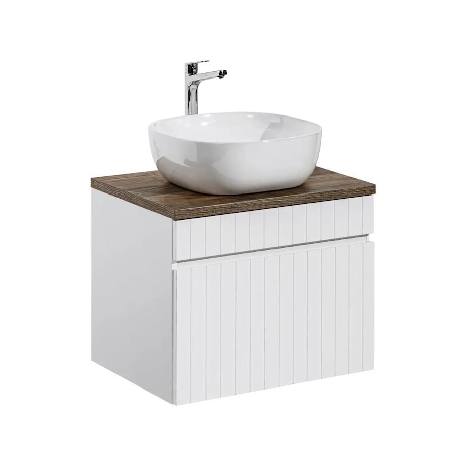 Szafka pod umywalkę ICONIC WHITE 82 60cm biała