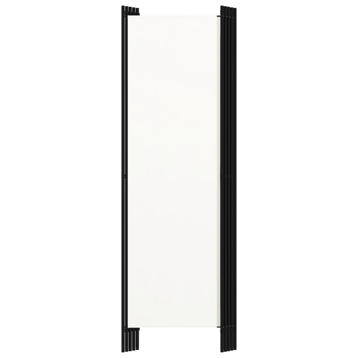 vidaXL Parawan 5-panelowy, biały, 250 x 180 cm