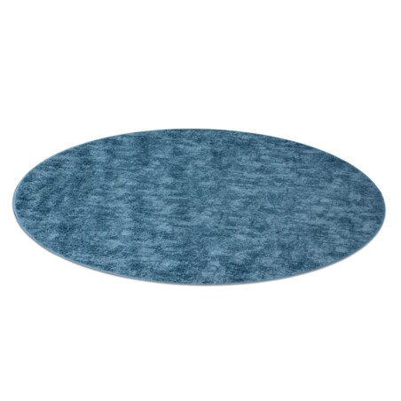 DYWAN koło POZZOLANA niebieski koło 100 cm