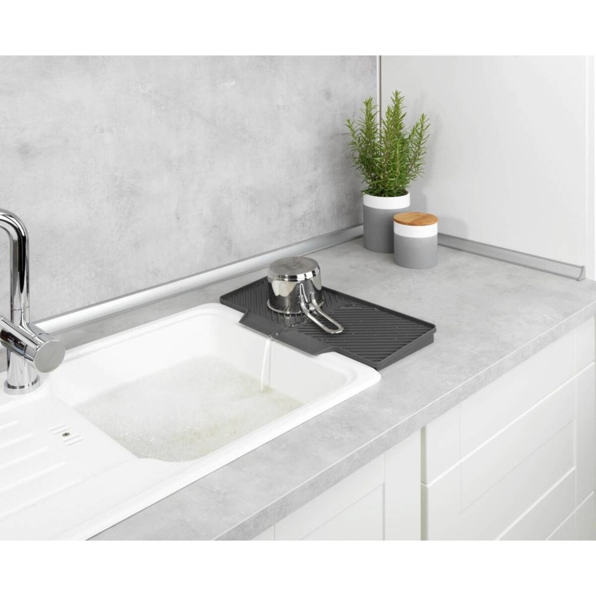 Ociekacz do naczyń NELI, 20 x 40 cm, WENKO