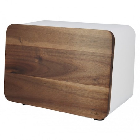 Chlebak Stalowy Z Pokrywą Akacjową Husla 73937