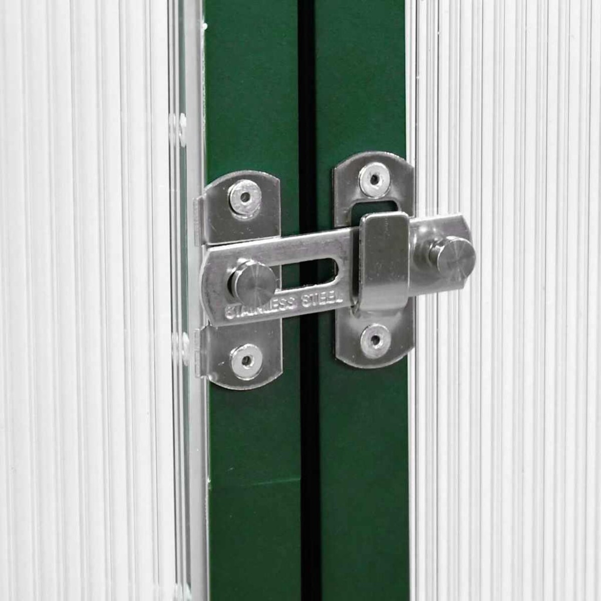 vidaXL Szklarnia z ramą podstawy, zielona, 169x58x195 cm, aluminium