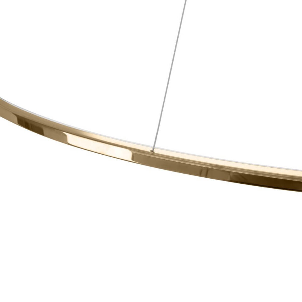 Salonowa wisząca lampa Ring Slim MSE1501100159 Moosee LED 37W 3000K złota