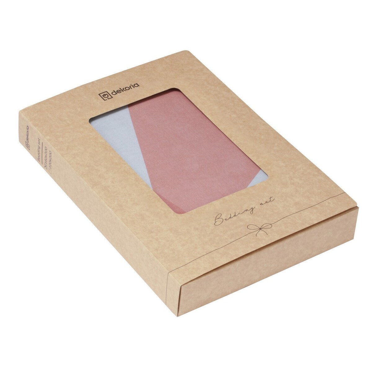 Komplet pościeli bawełnianej Pastel Coral Reef 160x200cm, 160 x 200 cm