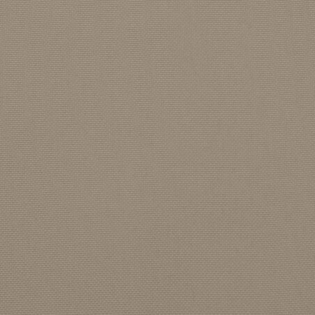 vidaXL Poduszka na ławkę ogrodową, taupe, 180x(50+50)x7 cm