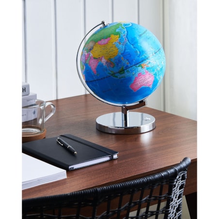 Globus LED STANLEY Niebieski 30 cm