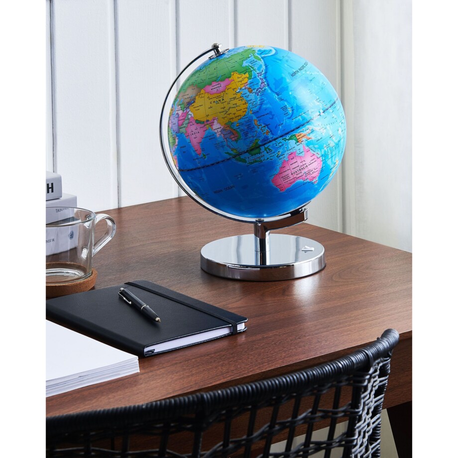 Globus LED STANLEY Niebieski 30 cm