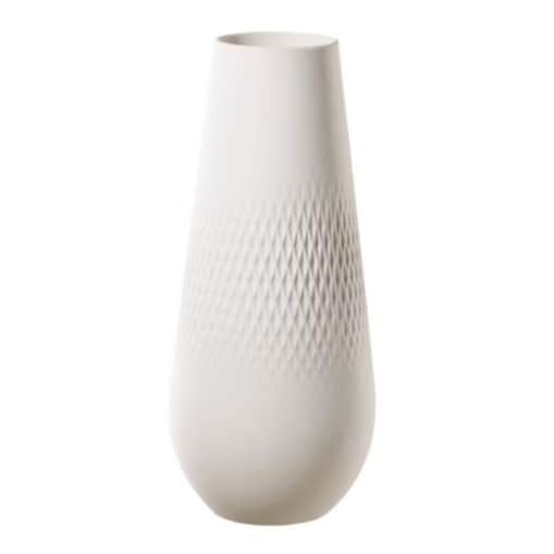 Wazon Carre wysoki Manufacture Collier Blanc, 1600 ml, Villeroy & Boch