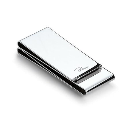 Klip na pieniądze 3 w 1 - nikiel połysk, 6 cm