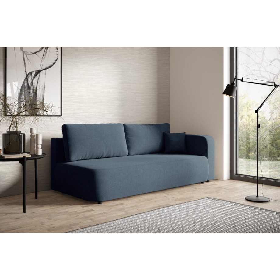 Kanapa OKOPE z bokiem z funkcją spania Kolor: Wind 77