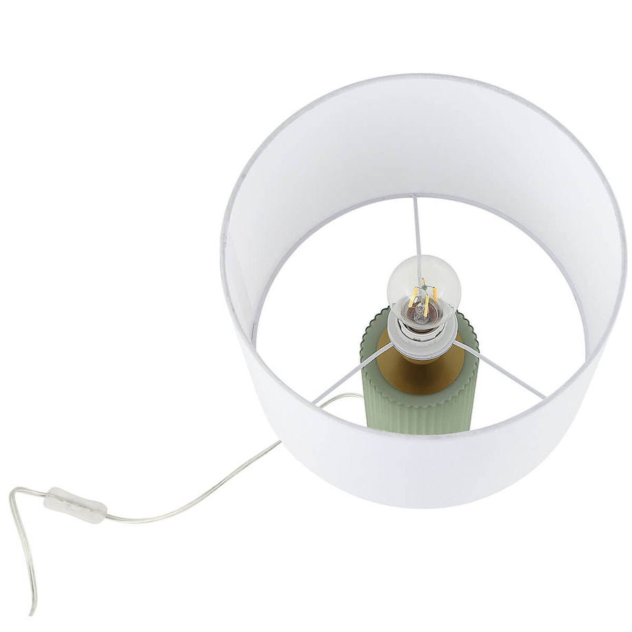 Stołowa lampa Tokio LP-787/1T miętowa Light Prestige szklana do salonu
