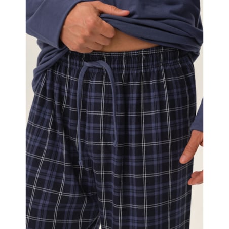 Piżama Herb 41913-95X Ciemnoniebieska Ciemnoniebieski, XXL