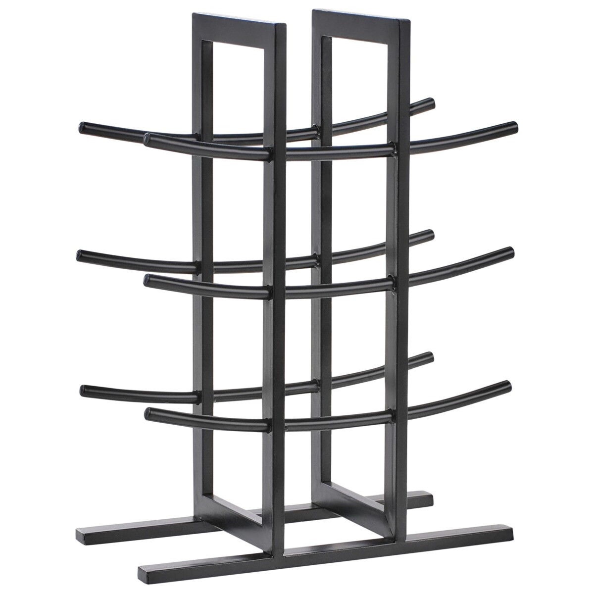 Stojak na wino MONAGHAN Czarny