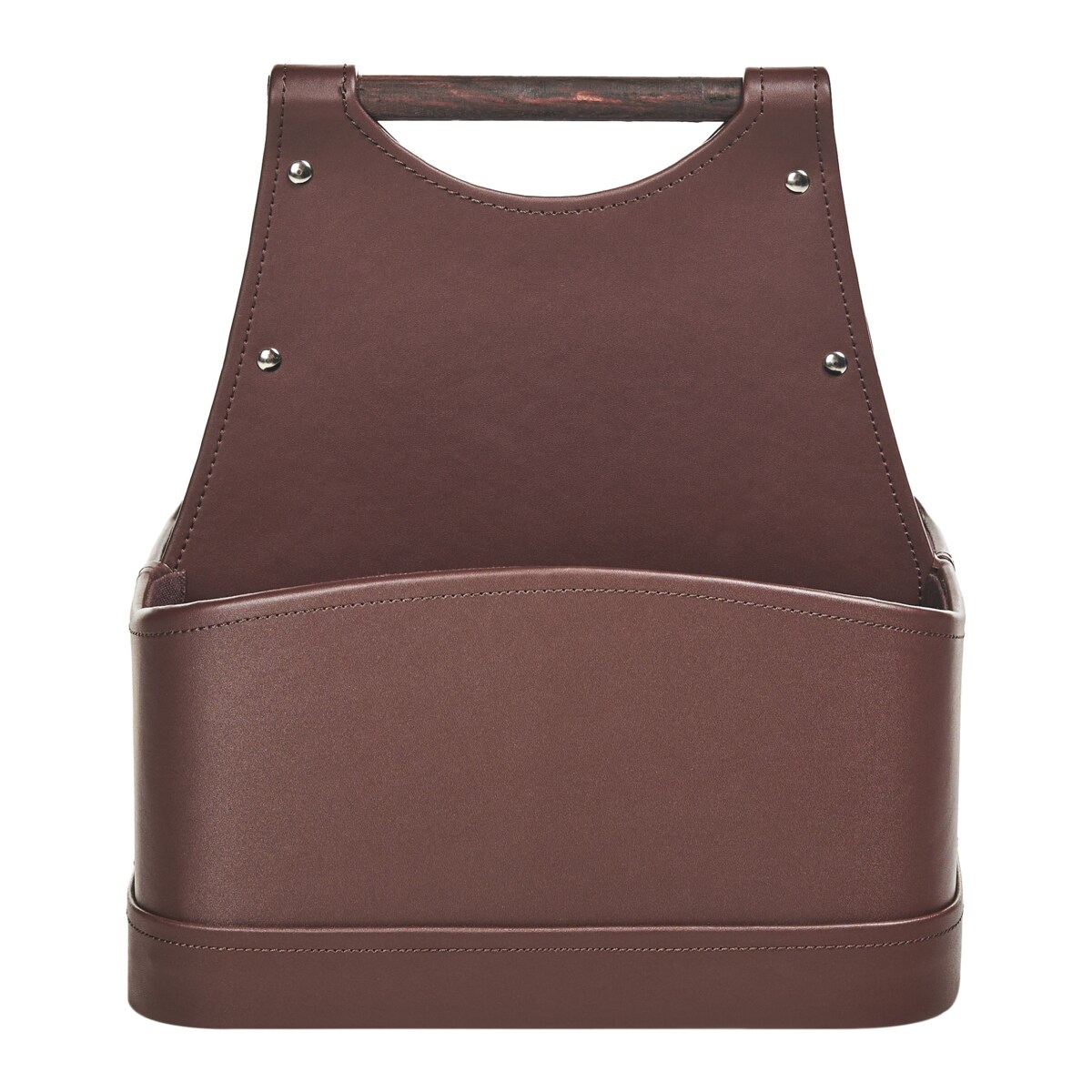 Kosz ekoskóra brązowy URUK