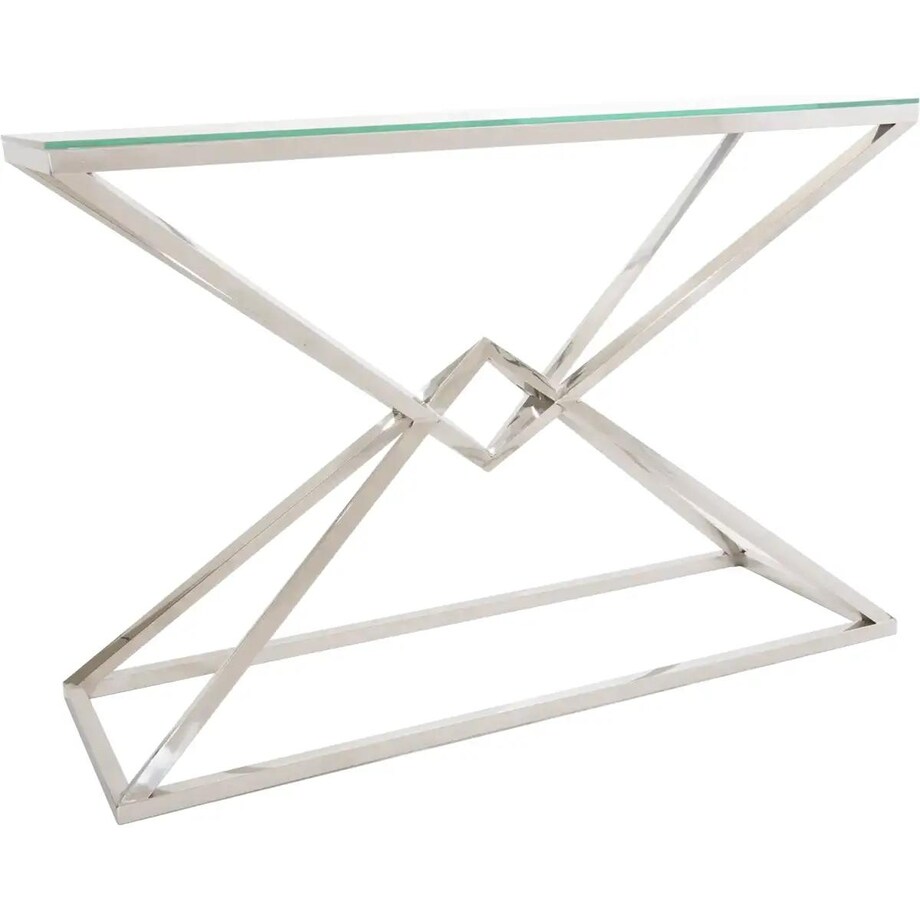 Stolik prostokątny do salonu Grand GR-C1410S Cosmolight srebrny