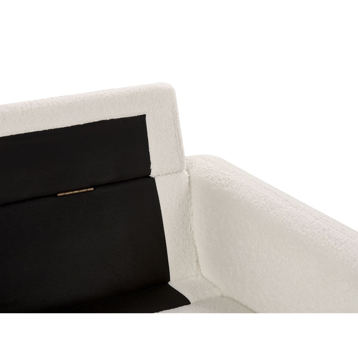 Sofa 3-osobowa boucle biała TUVE