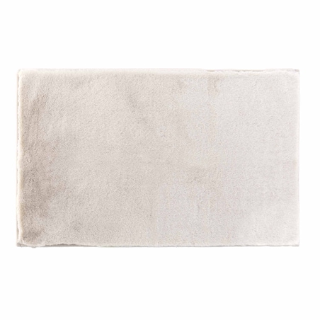 Miękki dywan ze sztucznego futra, beżowy, FELINE