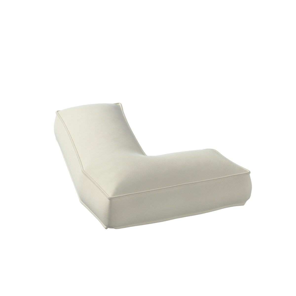 Poduszka Cyferka 7, śmietankowa biel, 25 x 40 cm, Posh Velvet