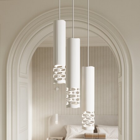 Lampa wisząca LIRO 2 biały