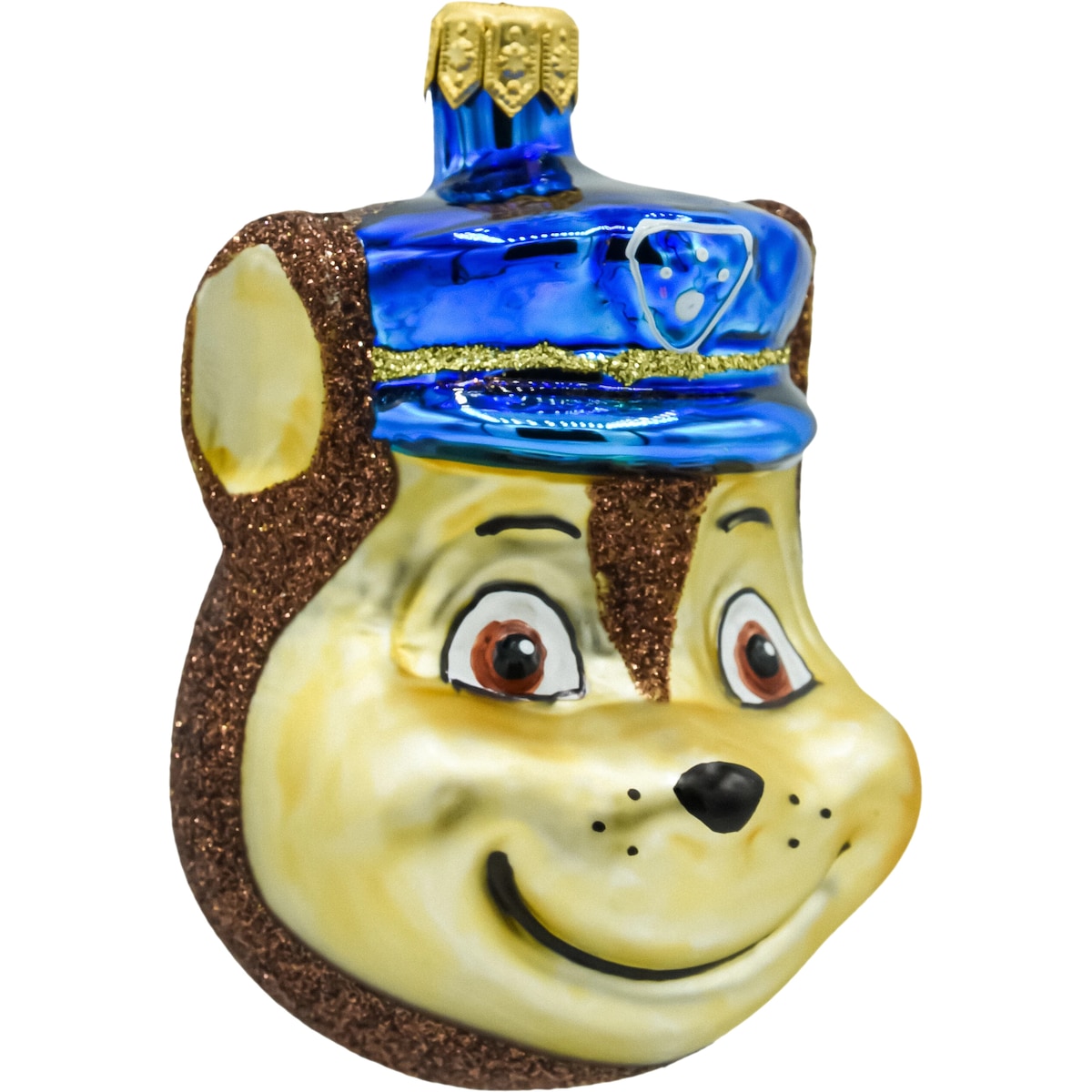 Bombka choinkowa: Pies policjant na patrolu