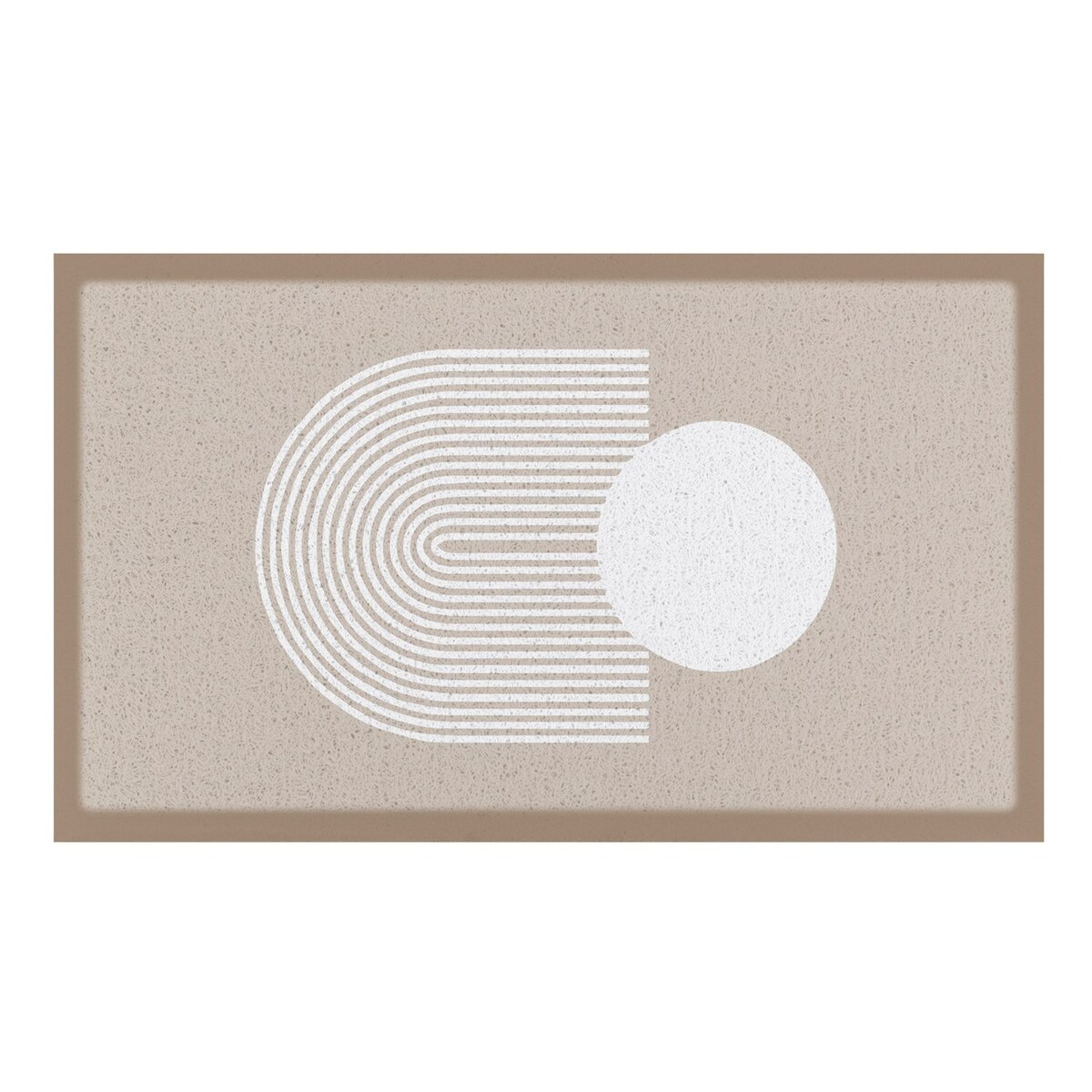 Wycieraczka Abstract Sphere Beige Indoor & Outdoor (- 70 x 40 cm)