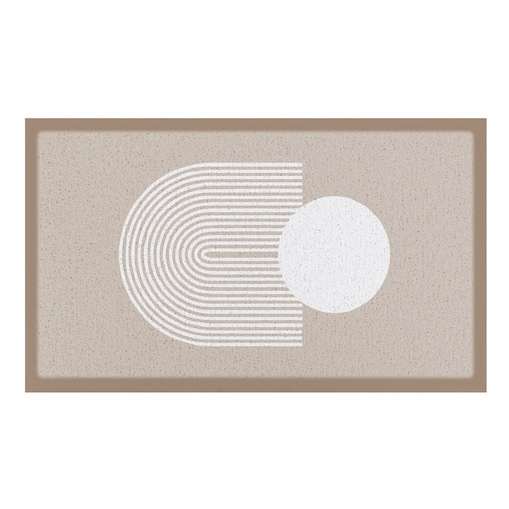 Wycieraczka Abstract Sphere Beige Indoor & Outdoor (- 70 x 40 cm)
