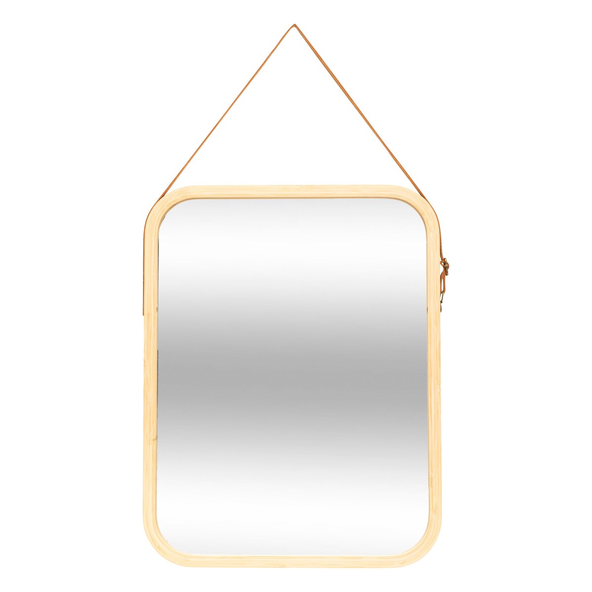 Lustro łazienkowe LOFT na pasku, 35 x 45 cm