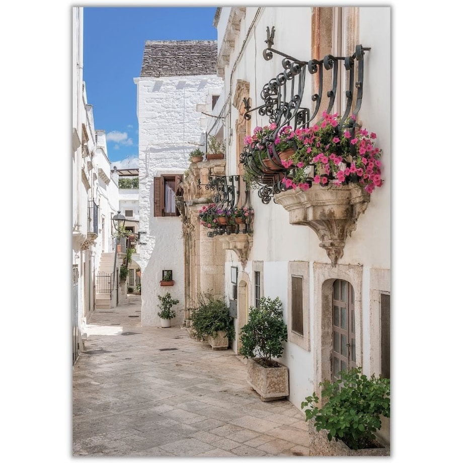 plakat locorotondo apulia włochy 50x70