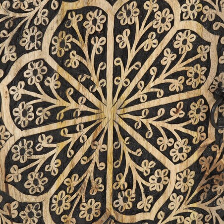 vidaXL Szafka łazienkowa, 38x33x58 cm, lite drewno mango