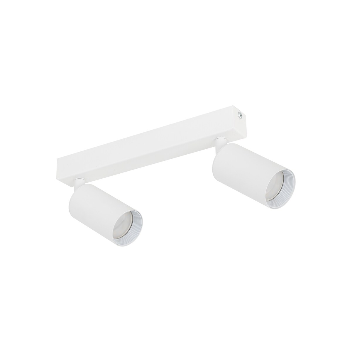 Lampa sufitowa spot AMIS WHITE 2 TK Lighting biała złote akcenty 2xGU10 regulowana 10795