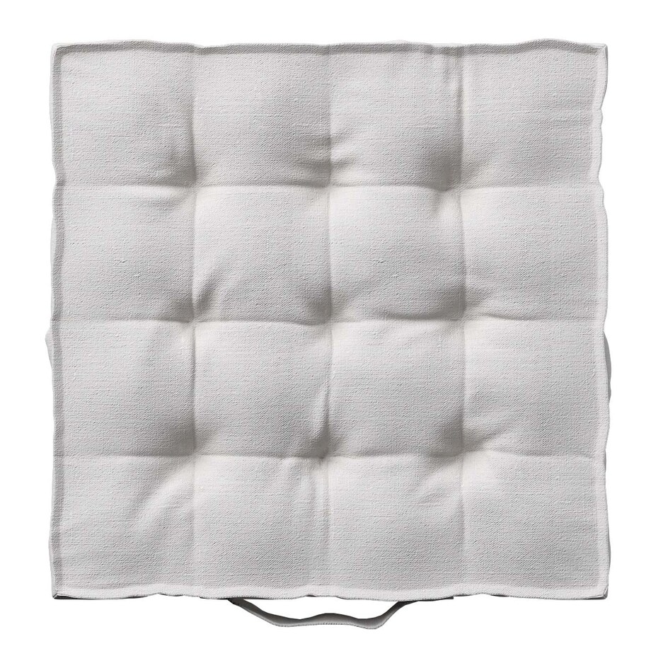 Poduszka na krzesło Kuba, śmietankowy biały, 50 x 50 x 10 cm, Linen