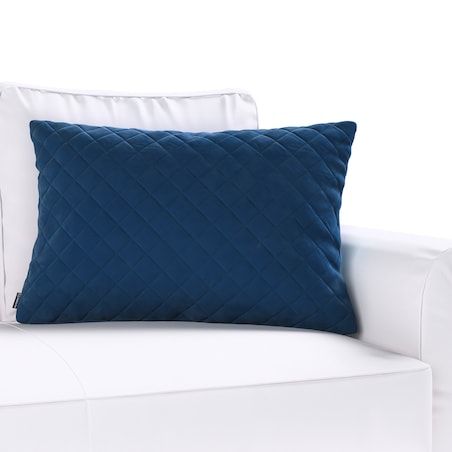 Poszewka Kinga pikowana 60 x 40 cm 60x40 granat