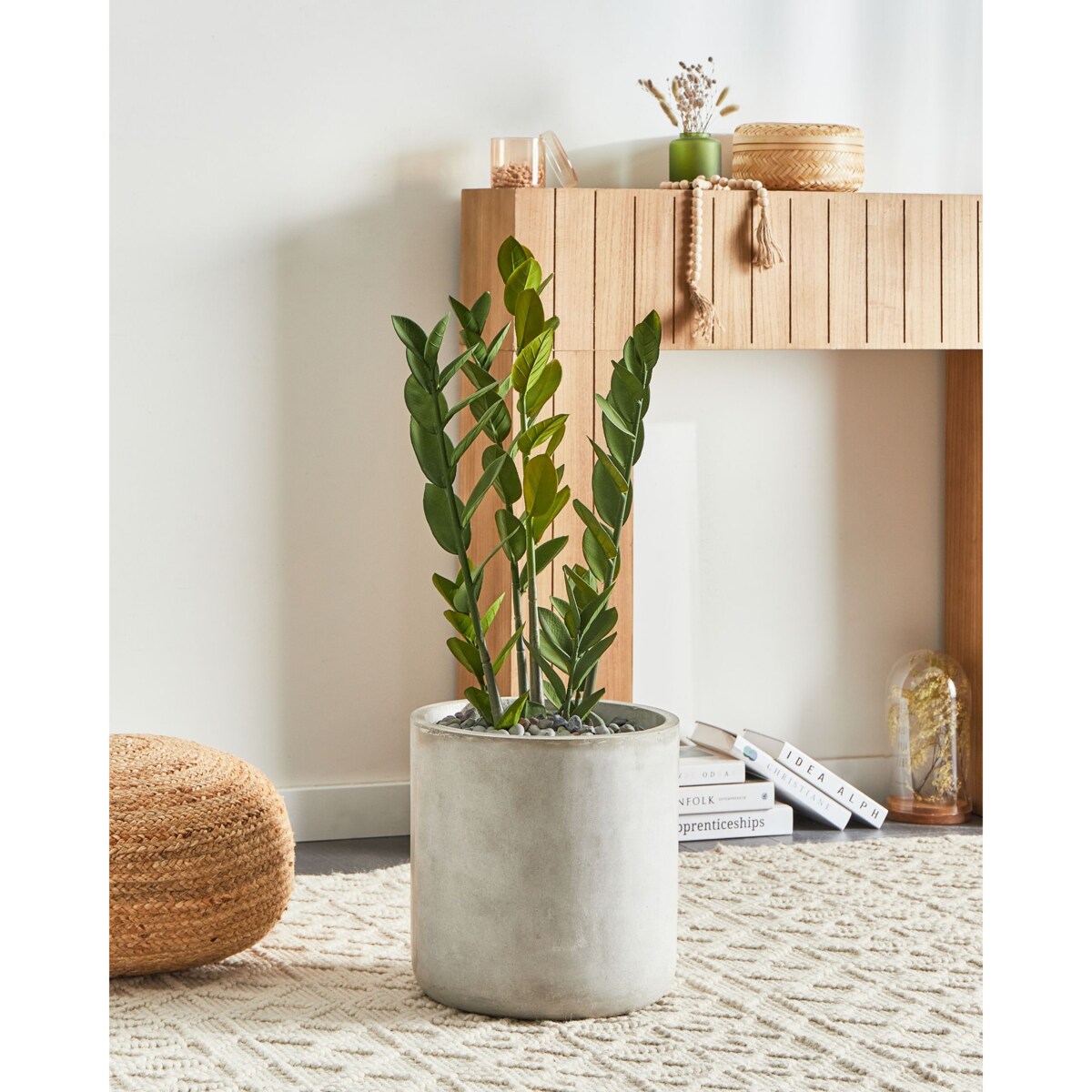 Sztuczna roślina ZAMIIFOLIA 76 cm Zielony