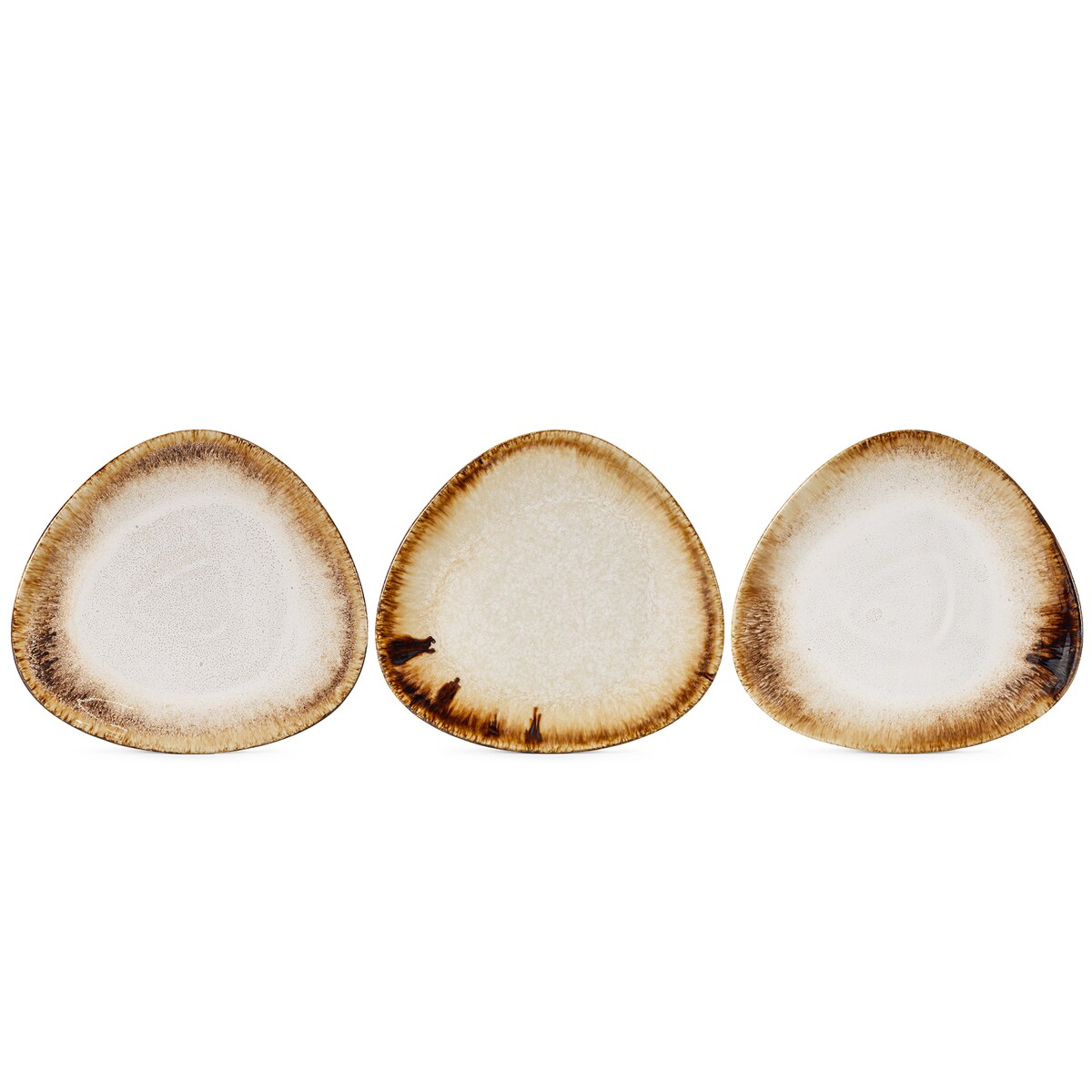 Konsimo PRIMA Talerz śniadaniowy 6 szt., jasnobeżowy