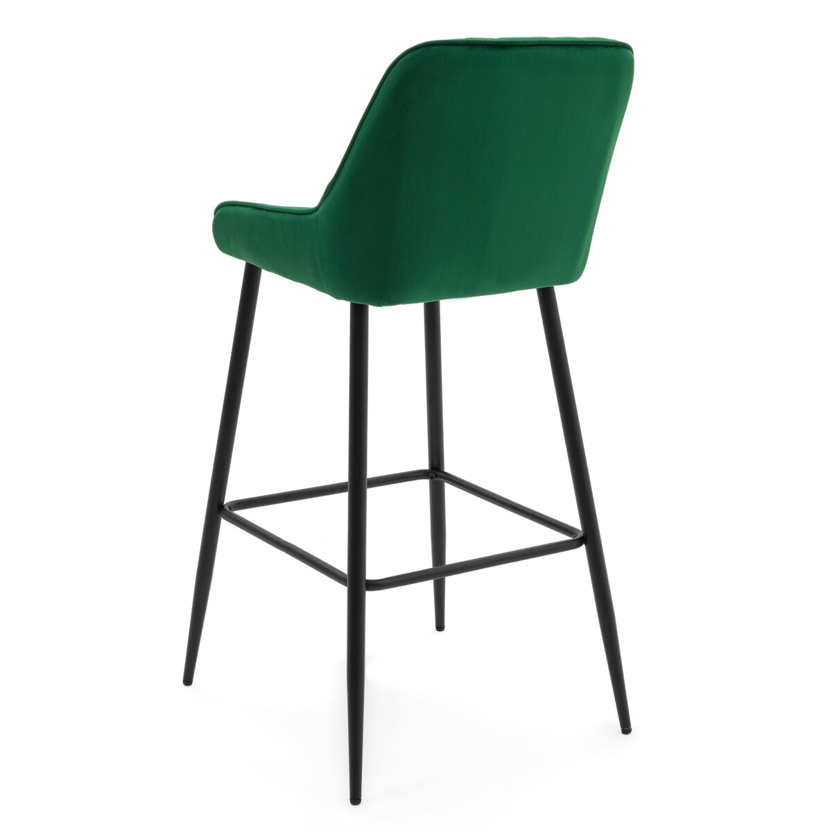 Hoker tapicerowany welurowy do salonu jadalni barowy glamour VASTO