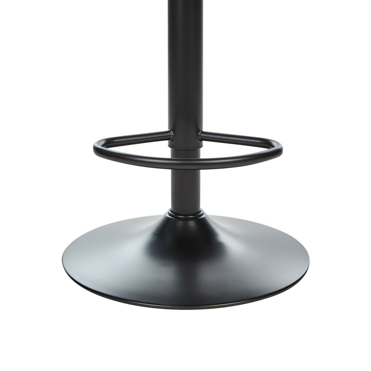 Zestaw 2 krzeseł barowych DUBROVNIK Welur Obrotowy Szmaragdowy