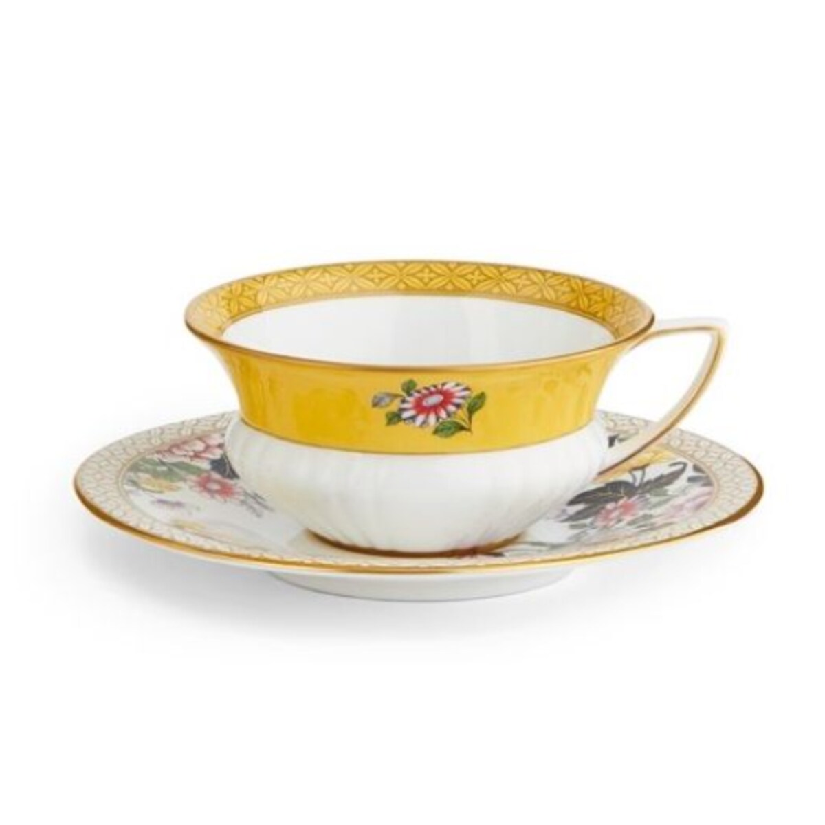 Filiżanka do herbaty ze spodkiem Primrose Wonderlust Wedgwood