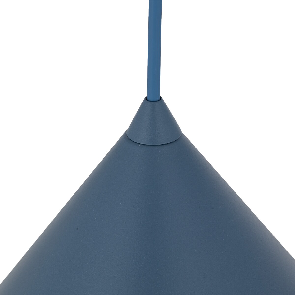 Lampa wisząca TK Lighting CONO S NAVY 11413 niebieska metalowa E27 loft nowoczesna regulowana wysokość