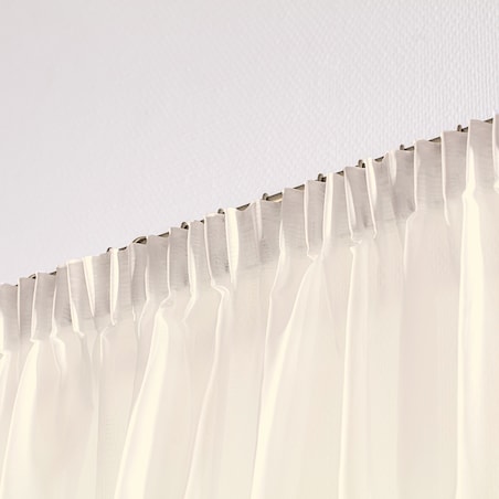 Firana na taśmie 300x265 ecru