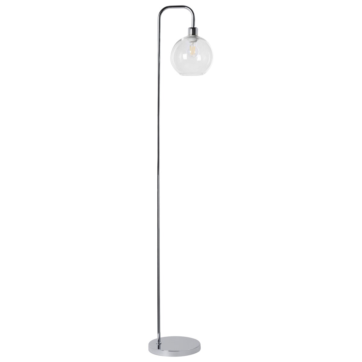 Lampa podłogowa OKAVANGO Metal Srebrny