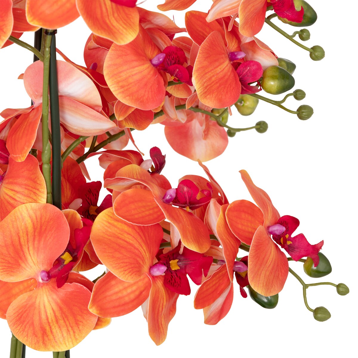 Sztuczny kwiat w doniczce, storczyk SANAE, 65 cm