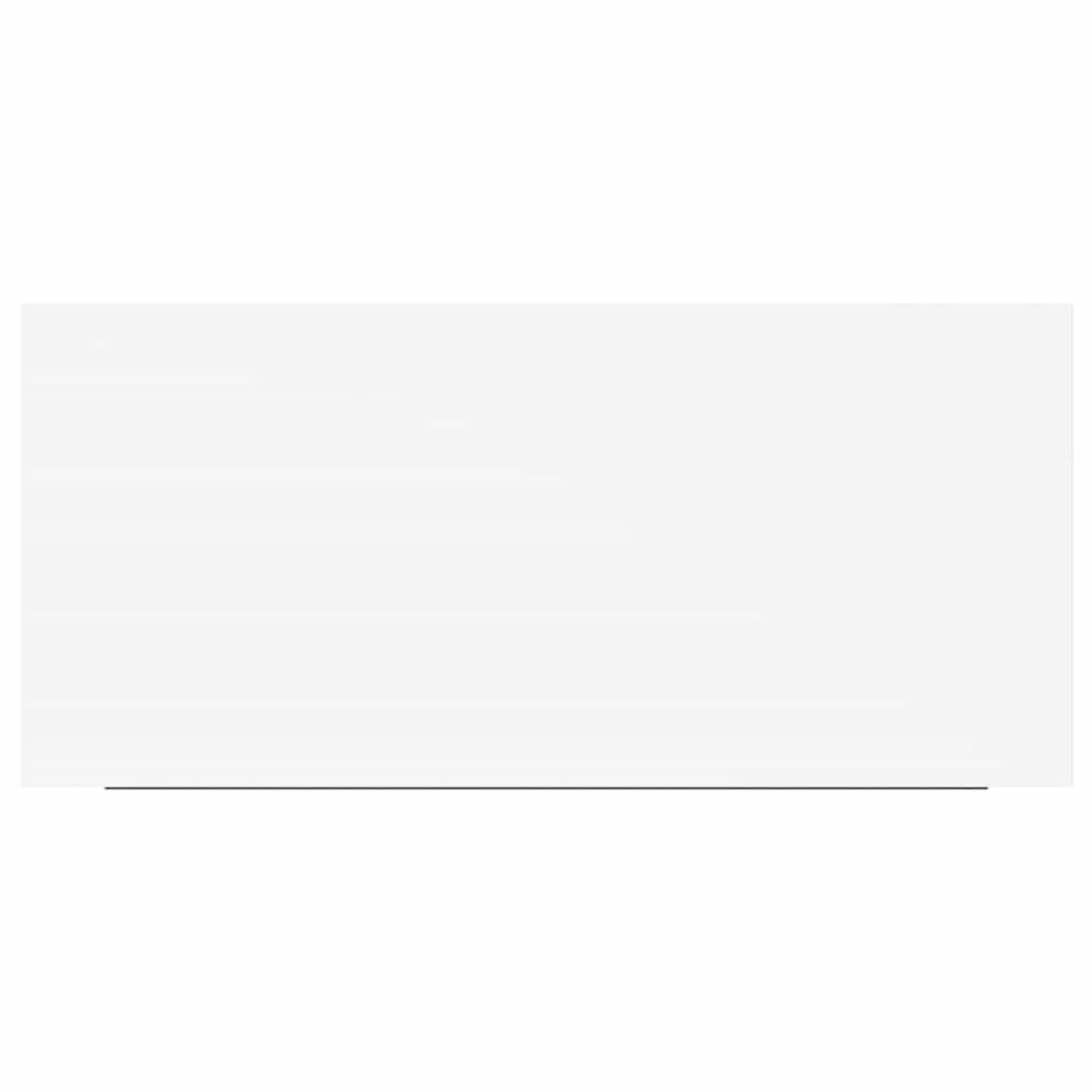 vidaXL Półka ścienna, biała, 50 x 23 x 3,8 cm, MDF