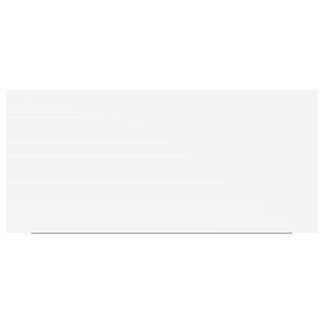 vidaXL Półka ścienna, biała, 50 x 23 x 3,8 cm, MDF