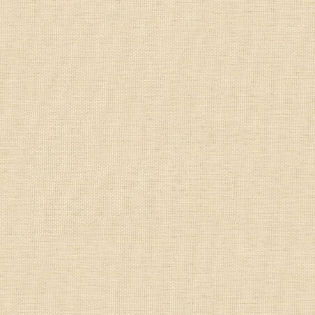 vidaXL Fotel bujany, kremowy, tapicerowany tkaniną