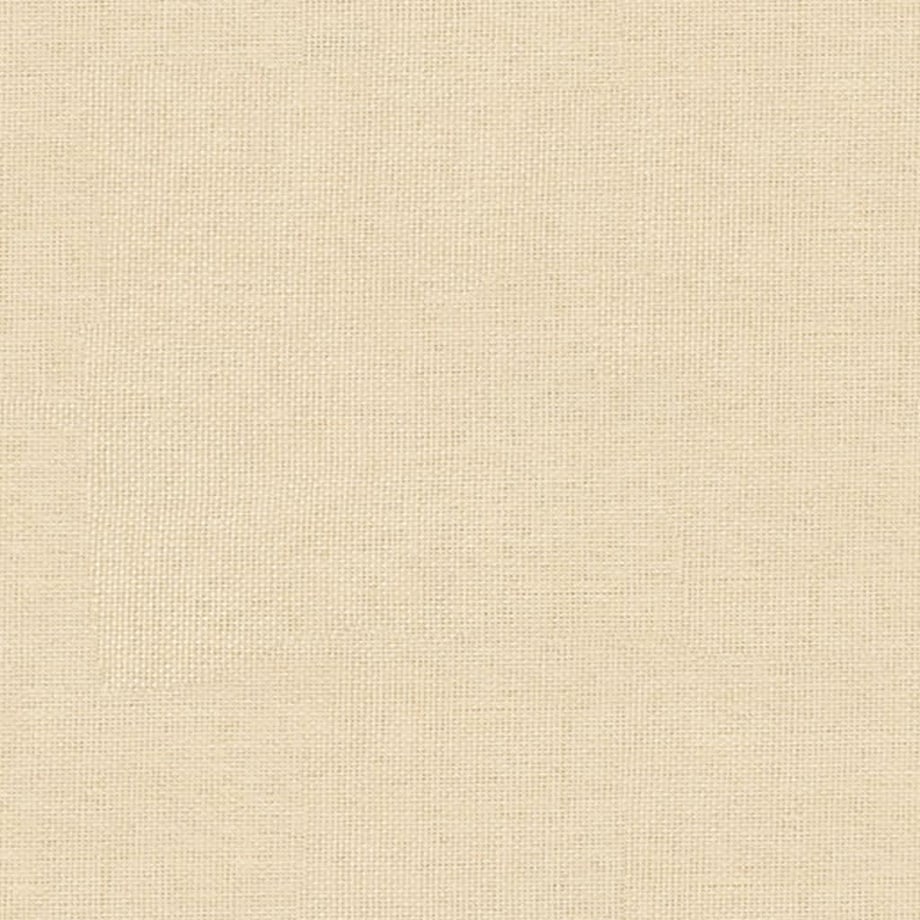 vidaXL Fotel bujany, kremowy, tapicerowany tkaniną